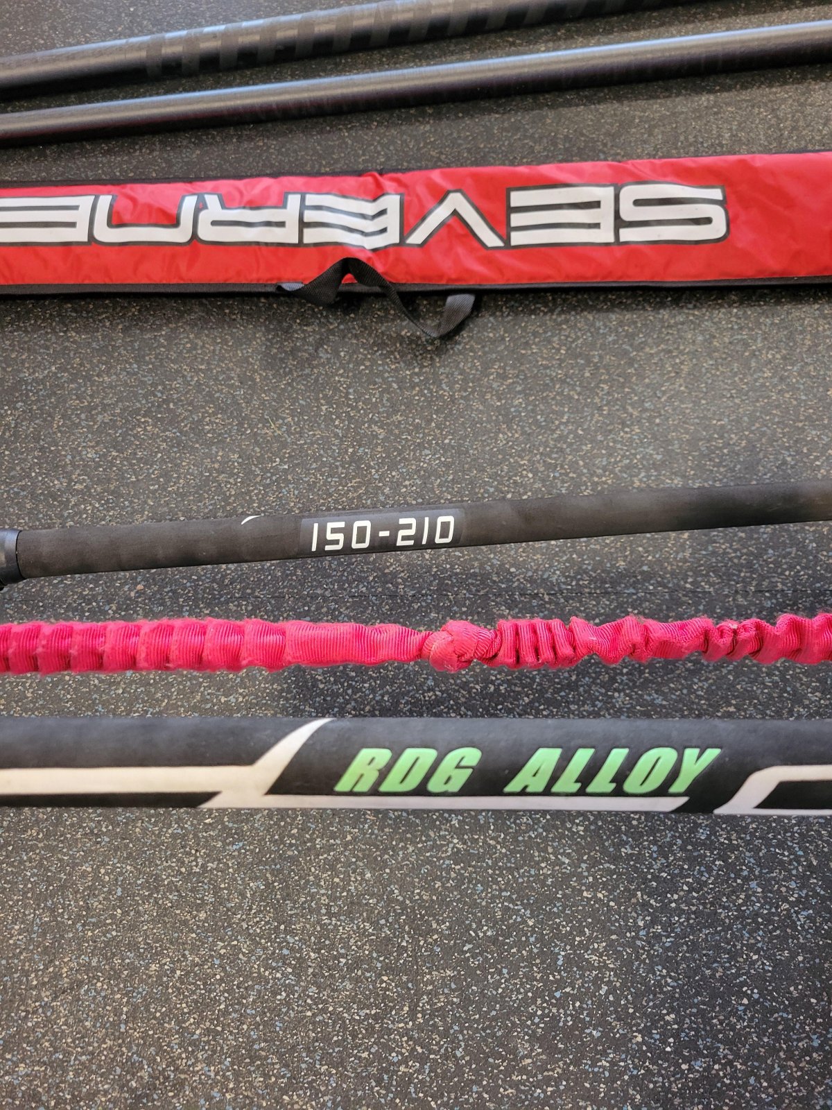 USED 7m NCX 460 Severne Blue Mast Alum Boom