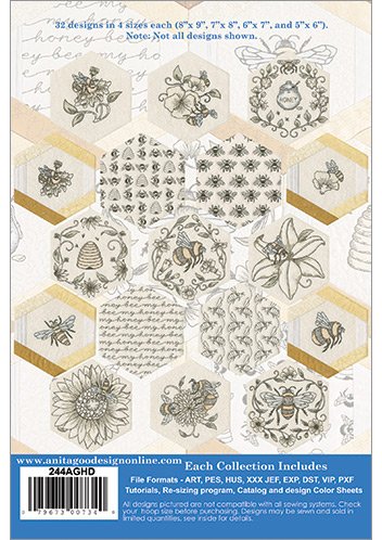 Anita Goodesign- Honeycomb Quilt - 079673007340
