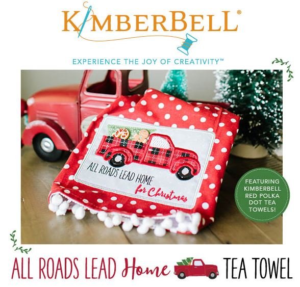 kimberbell-s-red-truck-tea-towel