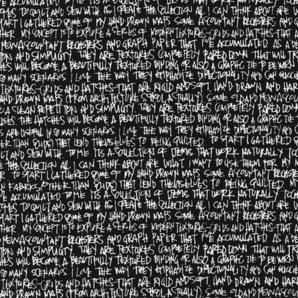 architextures scribble notes black carolyn friedlander