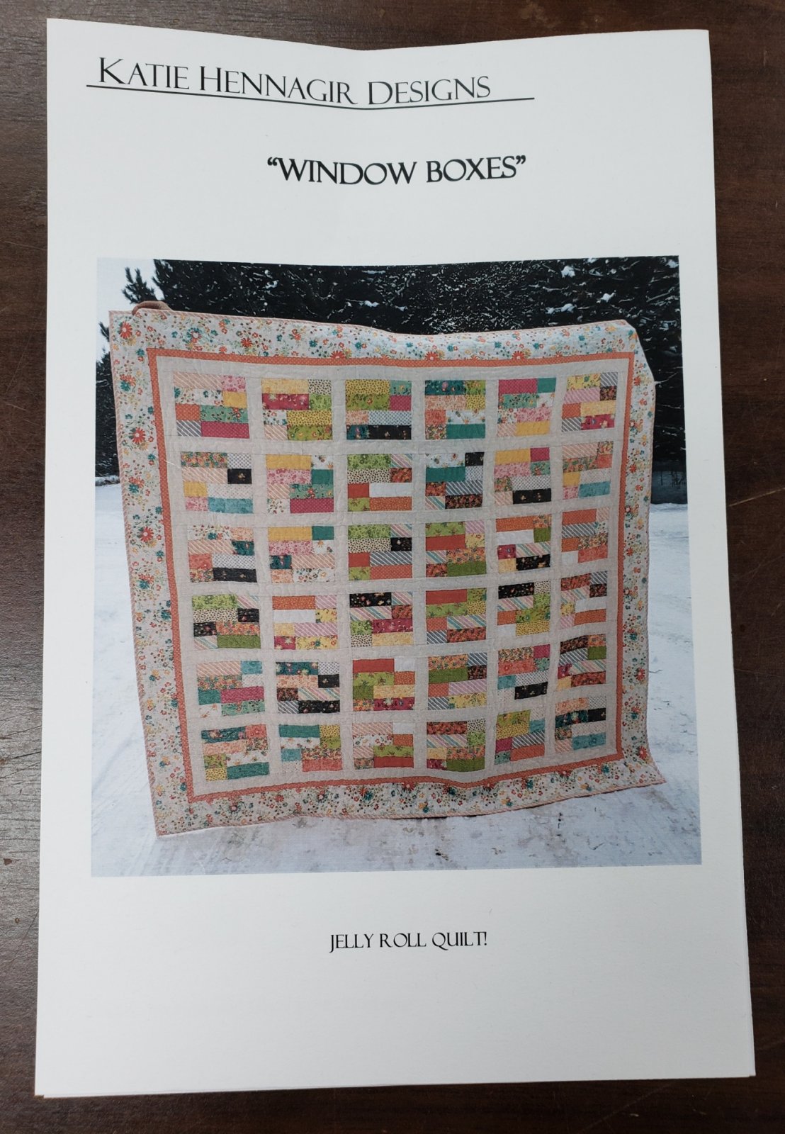 Window Boxes Quilt Pattern