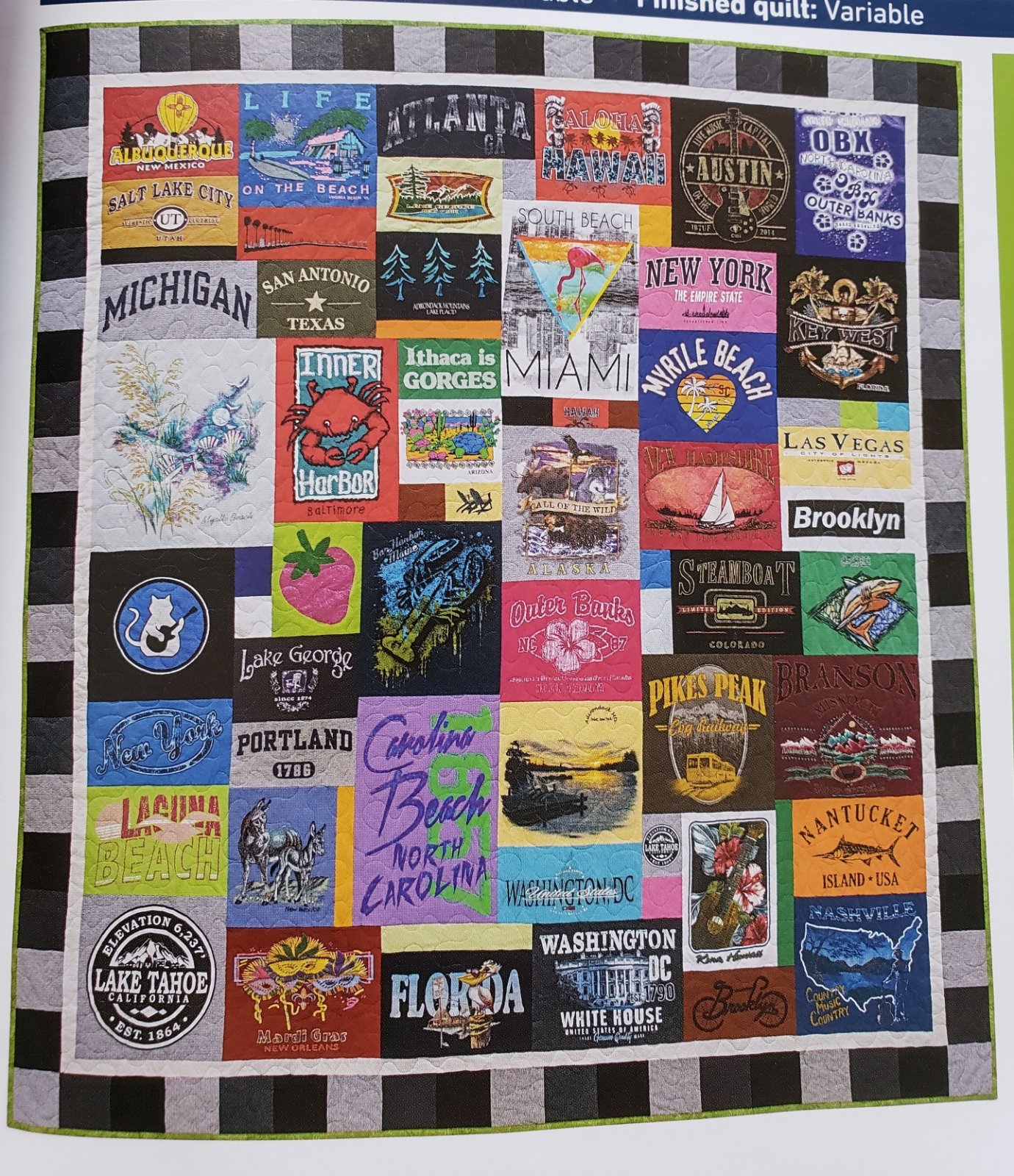 T SHIRT QUILT CLASS