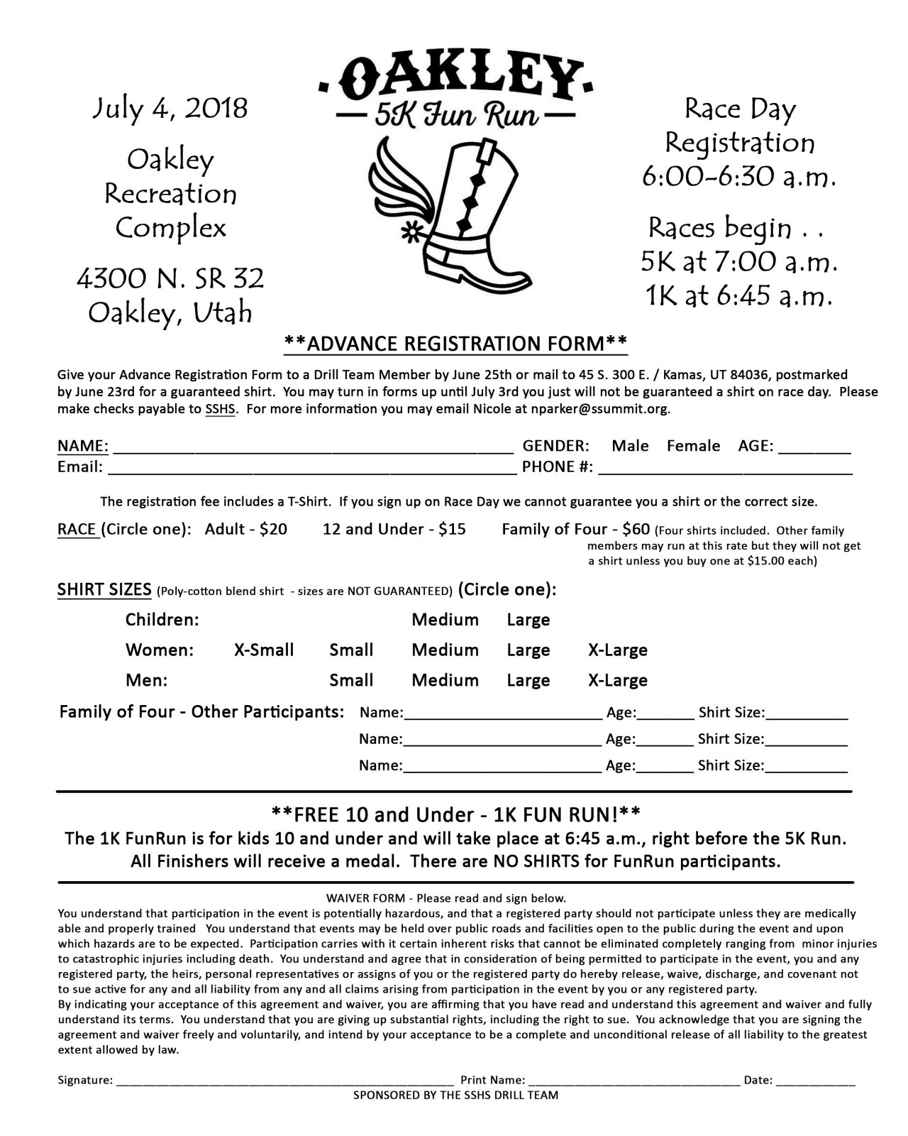 5 k race