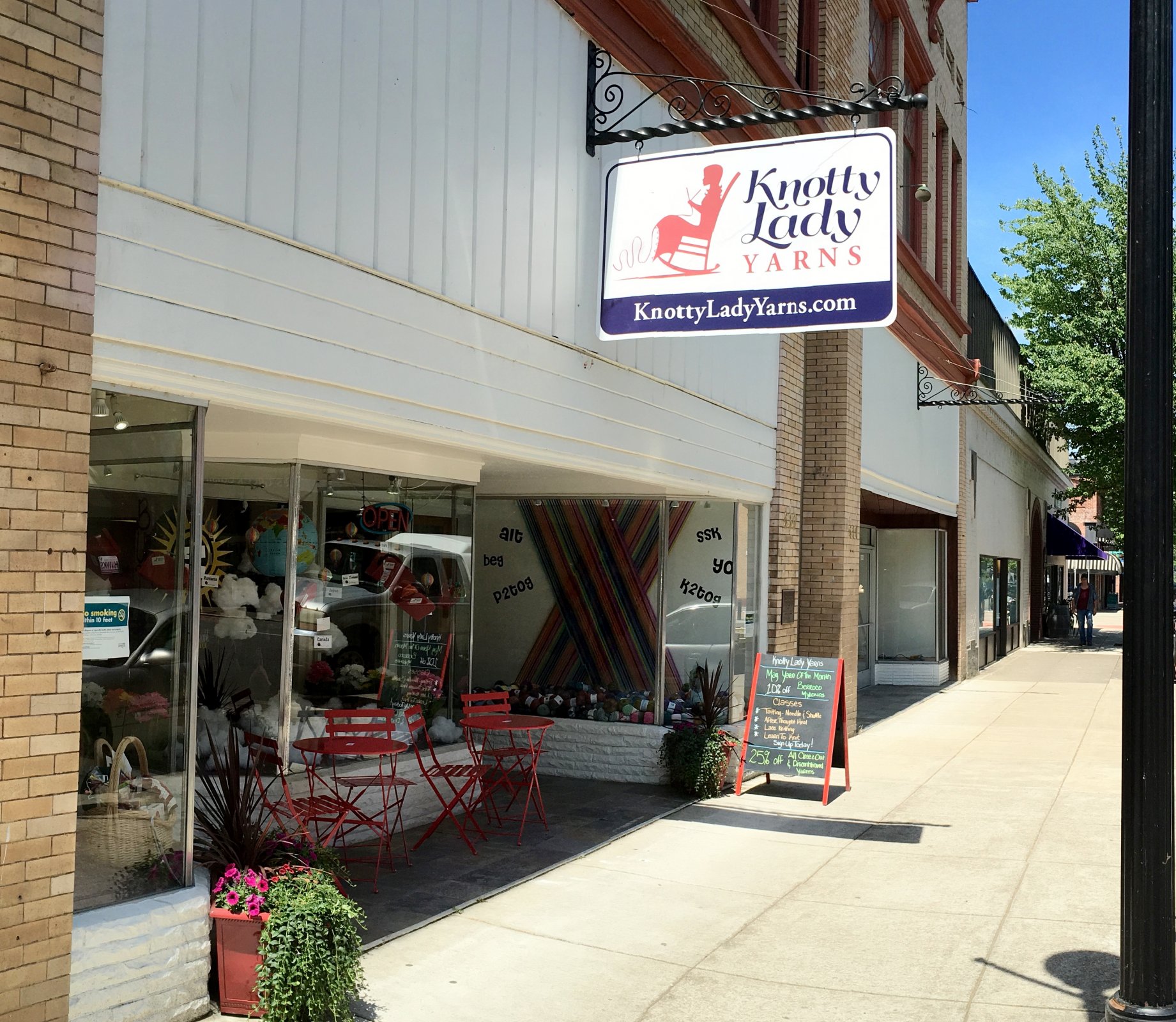 Knotty Lady Yarns Roseburg, OR Yarns, notions, books, patterns and