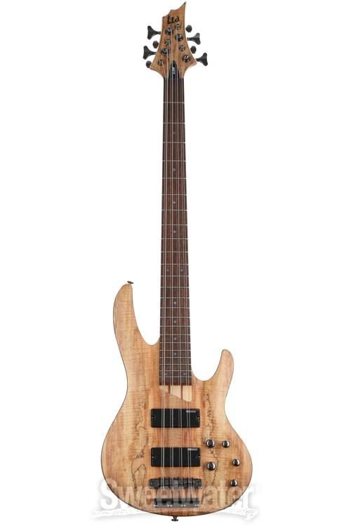 ESP/LTD 8 String Bass Natural Satin B-208/SM/Natural Satin