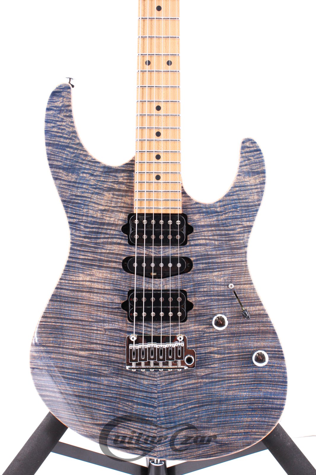Suhr Modern Plus Trans Blue Denim Slate Maple Electric Guitar