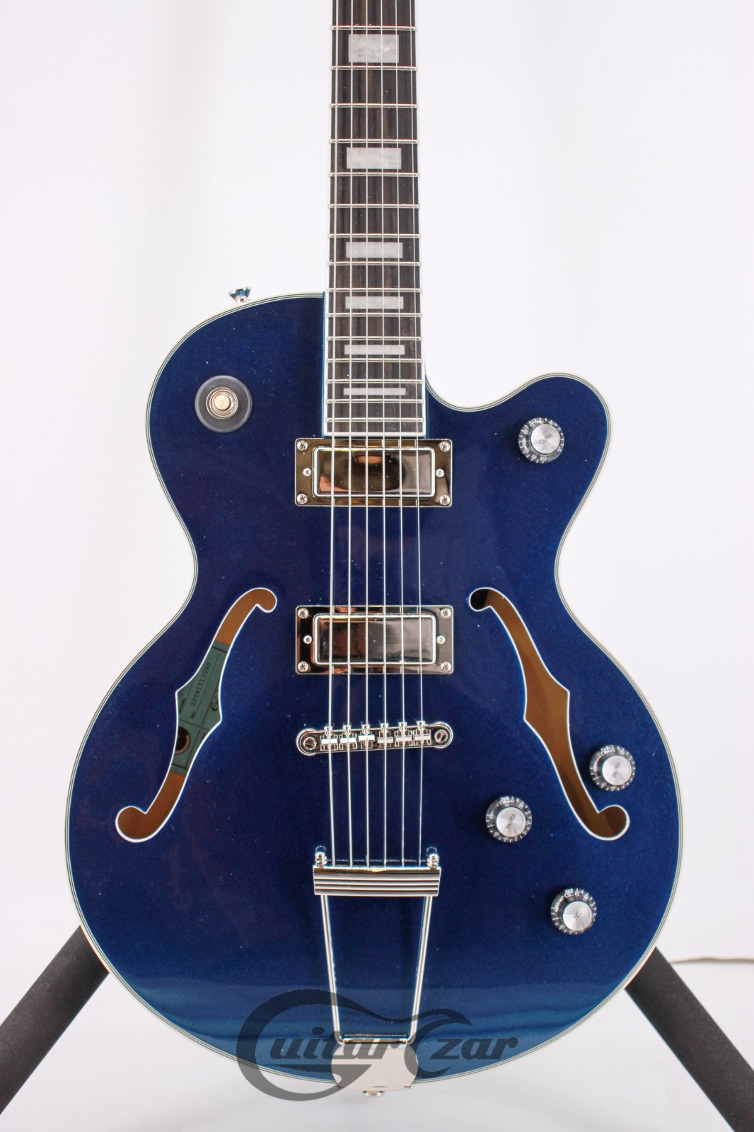 Epiphone Uptown Kat ES Sapphire Blue Metallic Semi-Hollow Guitar