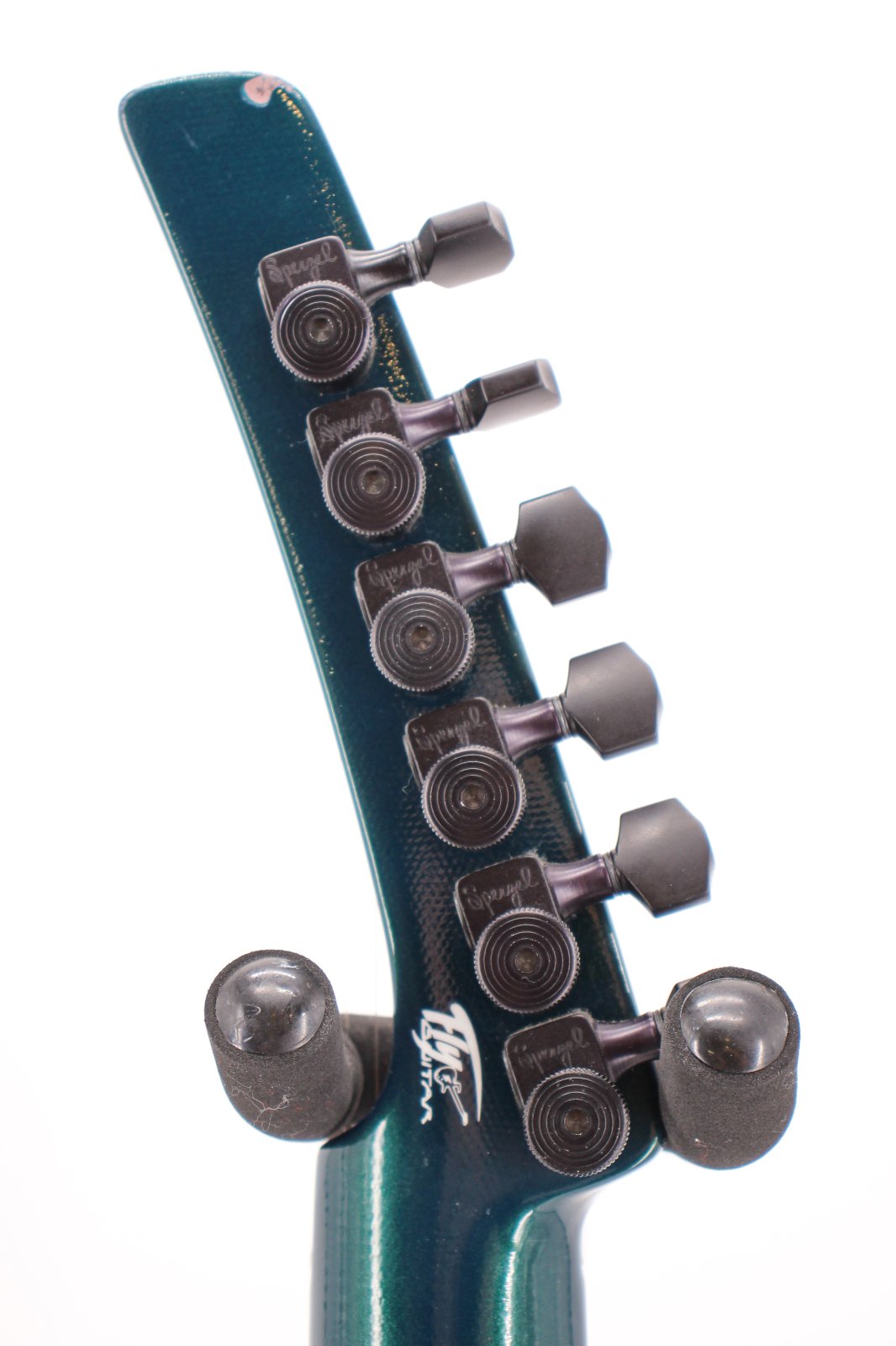 【極美品】Parker Fly Deluxe Emerald Green Parker Fly Deluxe HH Emerald Green 1997 – Chicago Music Exchange