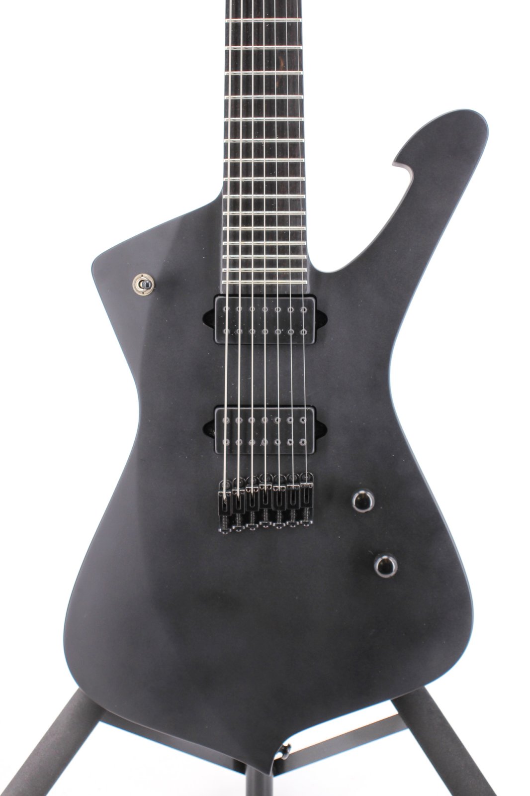 IBANEZ ICEMAN ICTB721 BKF IRON LABEL 7 STRING ELECTRIC