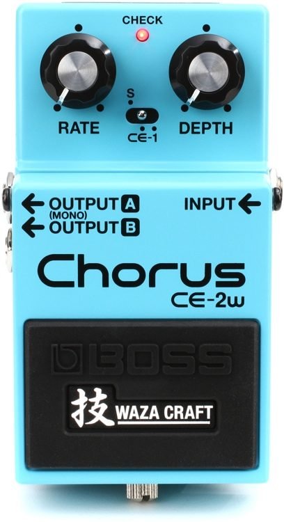 Boss CE-2W Waza Craft Chorus Pedal - 761294509807