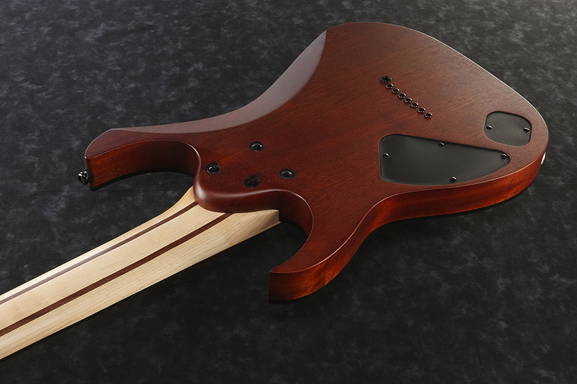 Ibanez - RG8PB - Poplar Burl Top - Natural Flat