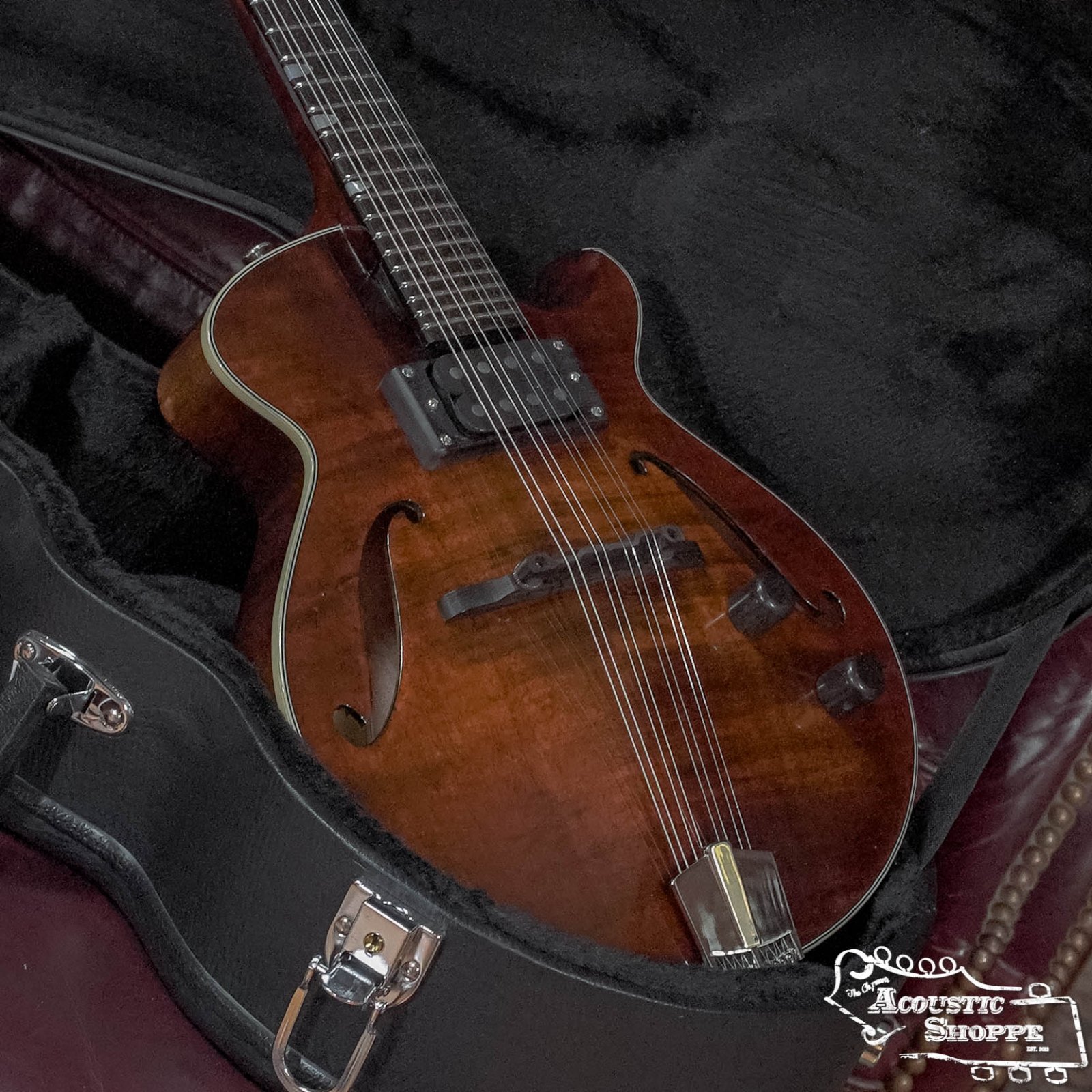 Eastman ERM Maple/Mahogany El Rey Electric Mandolin w/ Lollar