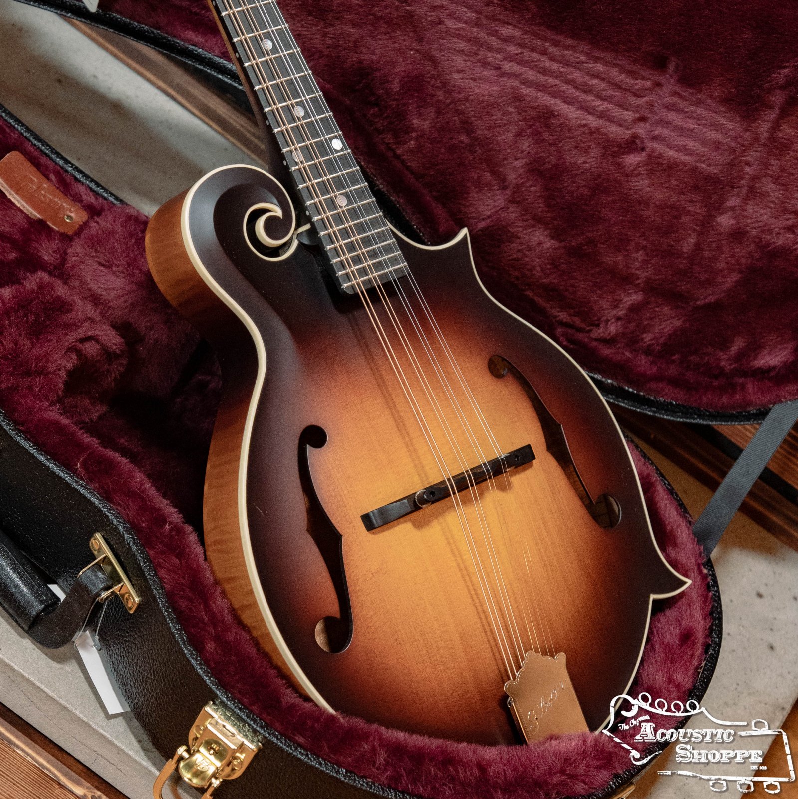 Gibson F9 Acoustic Shoppe Custom Wide Nut and Radius Fretboard