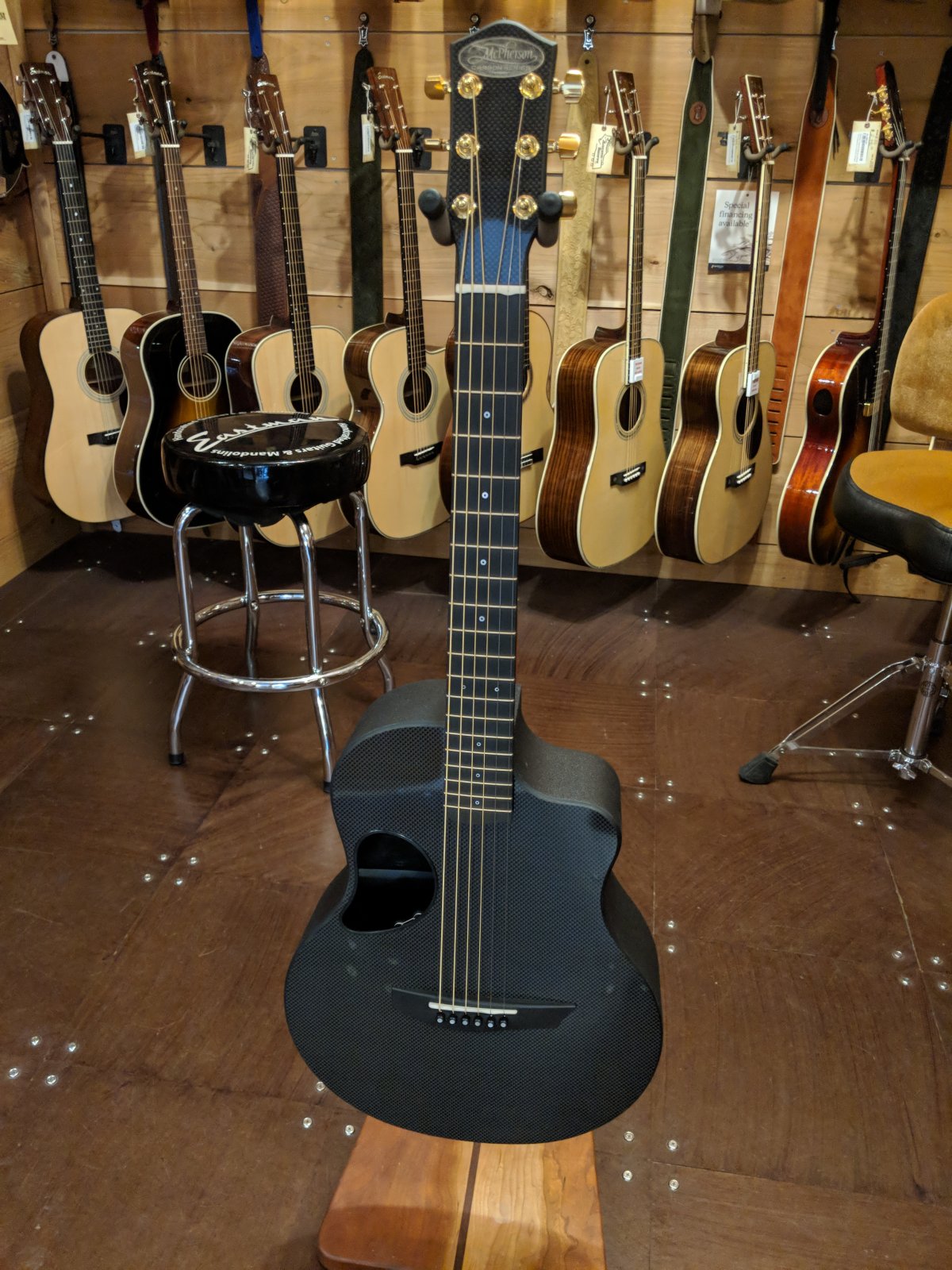 (Used) McPherson Gold Carbon limited Touring Guitar 9/25