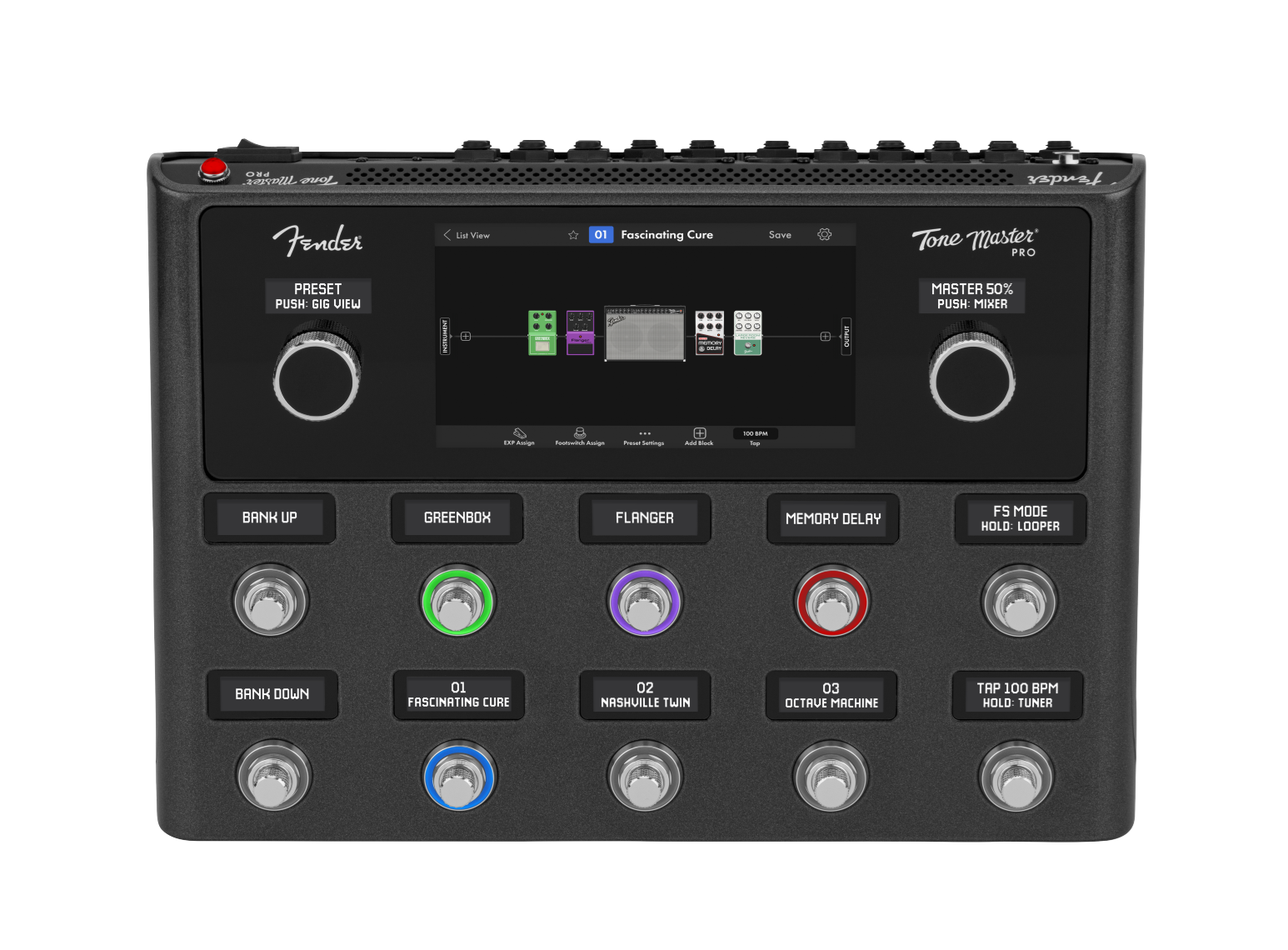 Amazon.com: Fender Tone Master Pro Multi-effects Guitar