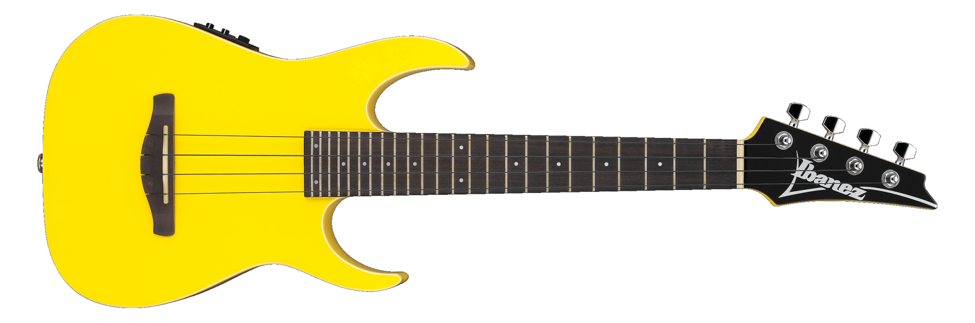 Ibanez URGT100SUY RG Electric Tenor Ukulele, Sun Yellow