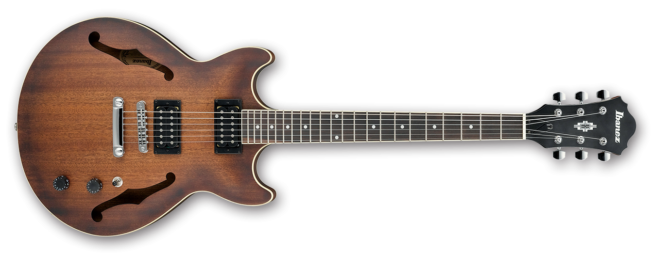 ibanez hollow body tobacco Ibanez AM53TF Semi Hollow Electric Guitar, Tobacco Flat