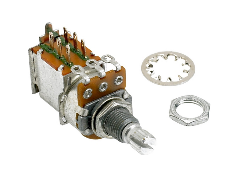 【新発売】 Push/Pull 250K Fender Potentiometer 717669512712 - ロッド