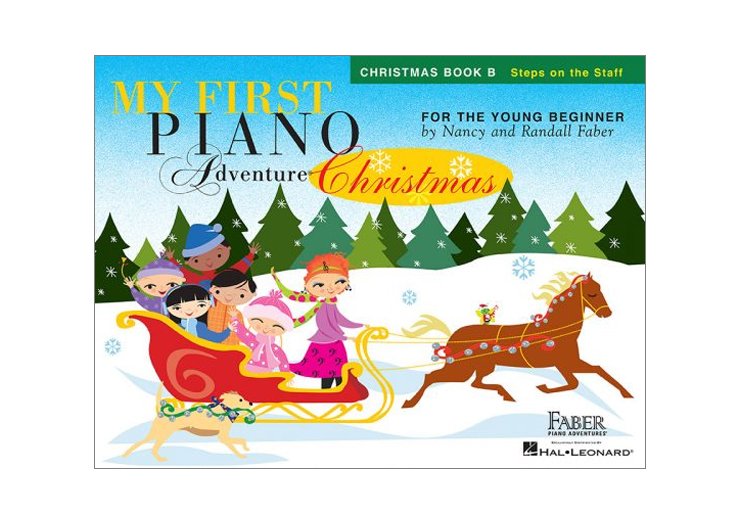 Faber My First Piano Adventure Book B Christmas 884088534967