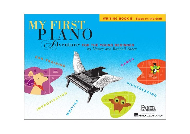 Faber My First Piano Adventure Book B Writing 674398221622