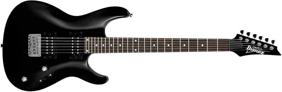 Ibanez GS121 Gio Electric Guitar, Black Night - 606559987306