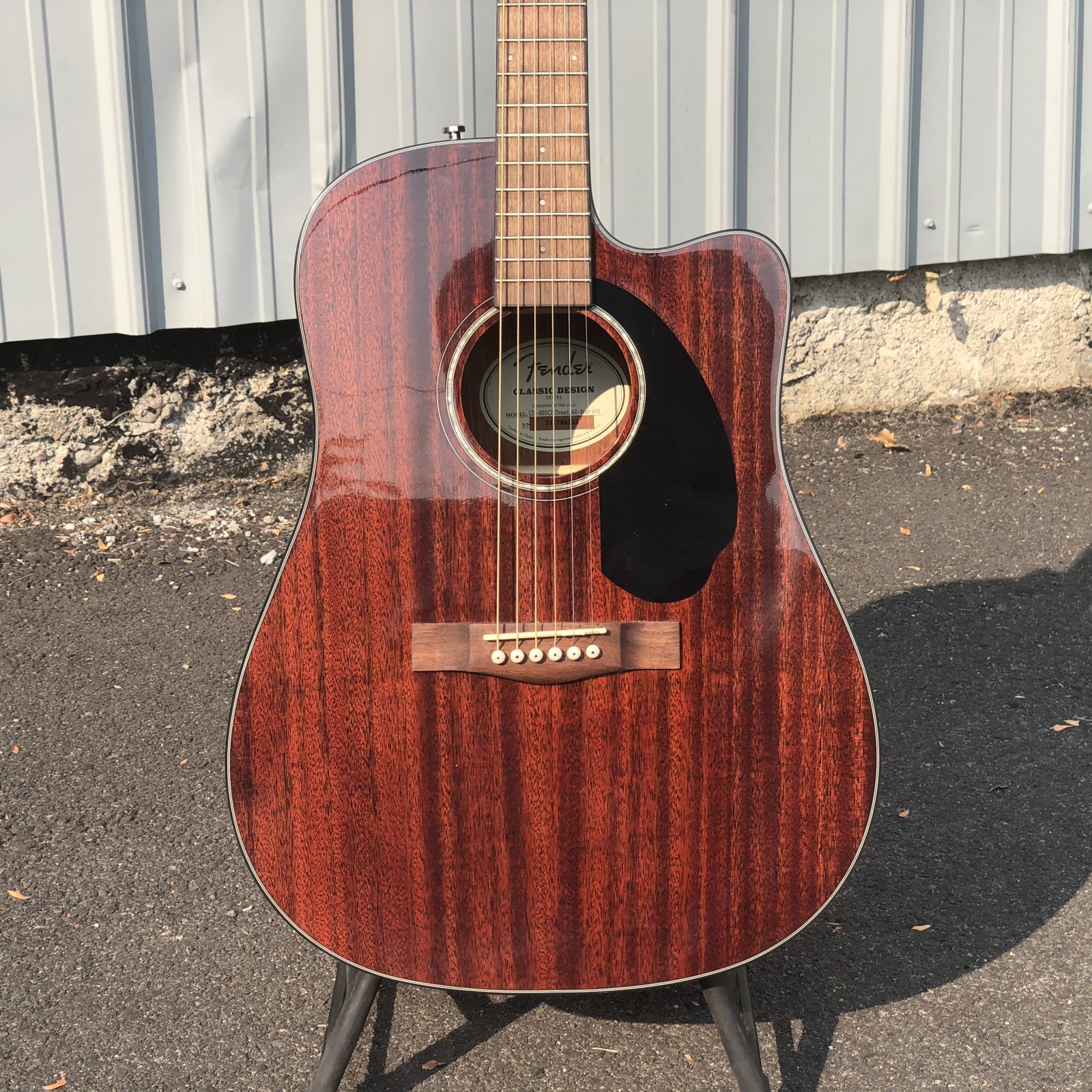 Fender CD60SCE Dreadnought AcousticElectric Guitar