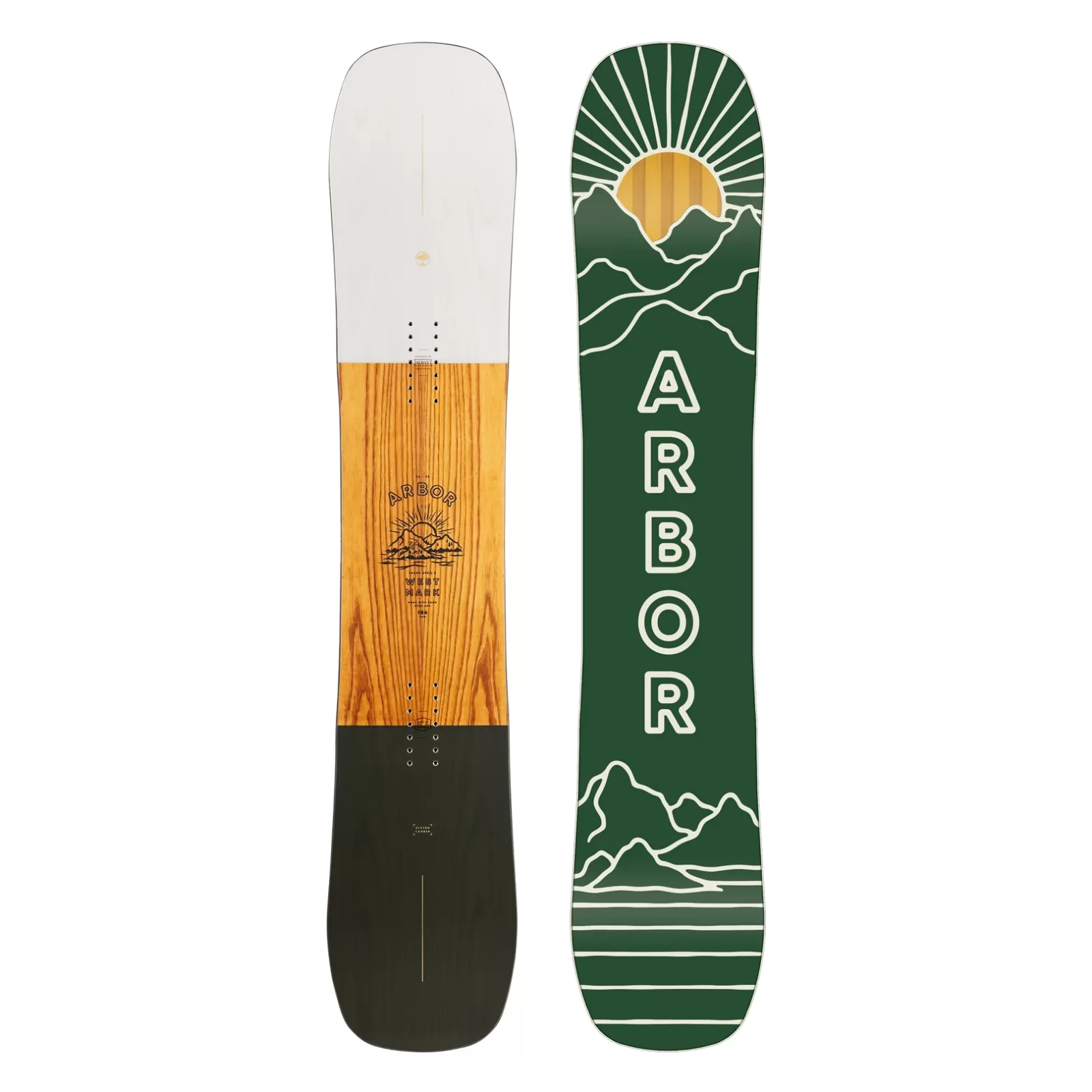 ARBOR アーバーWestmark Camber 153cm Westmark Camber Frank April Edition – Arbor Collective