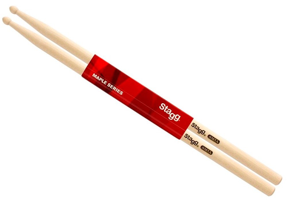 Stagg Sm5a Wood Tip Drumsticks 5415528125385