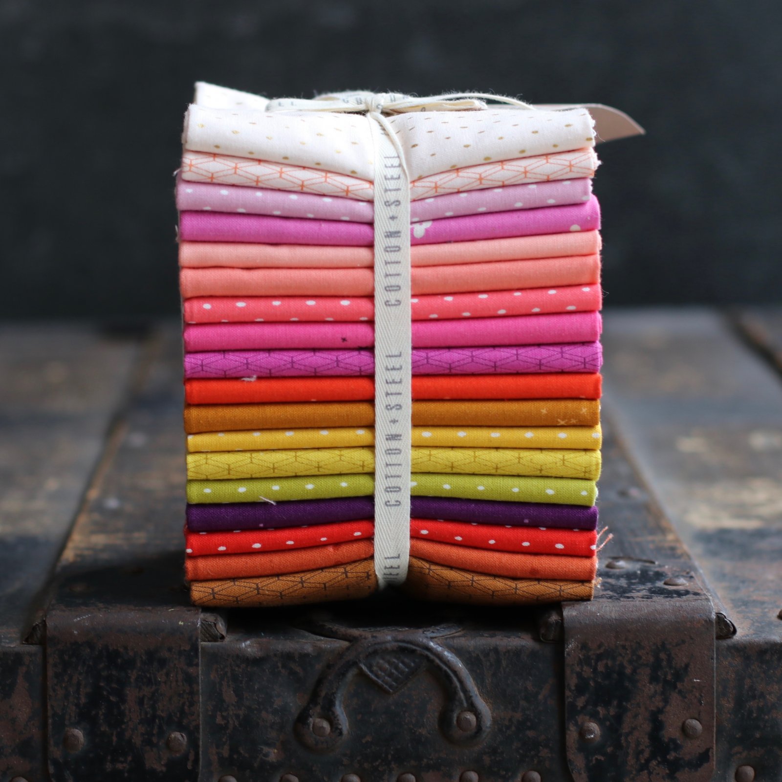 Cotton + Steel Basics 16 pc. Fat Quarter Bundle (Warm) CS100PWFQB3