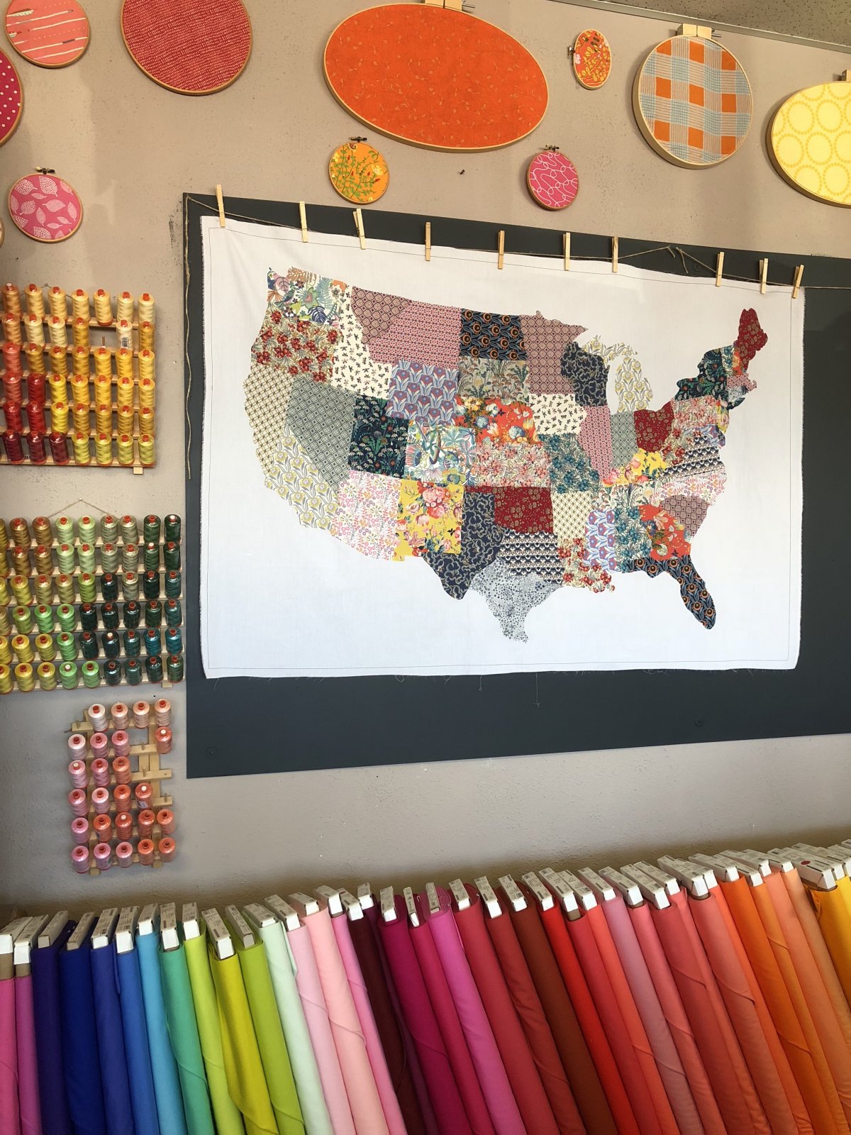 USA Collage Quilt Starter Kit (Liberty of London)