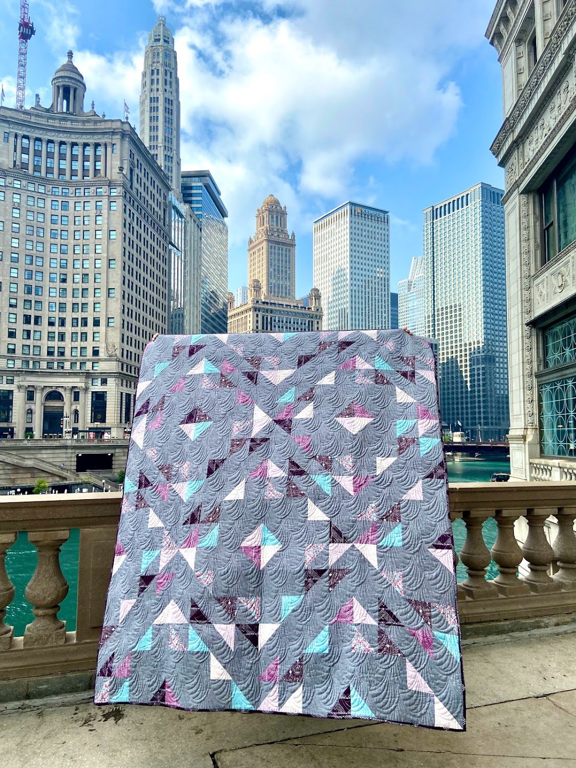 Summer Haze Quilt Kit Suzy Quilts