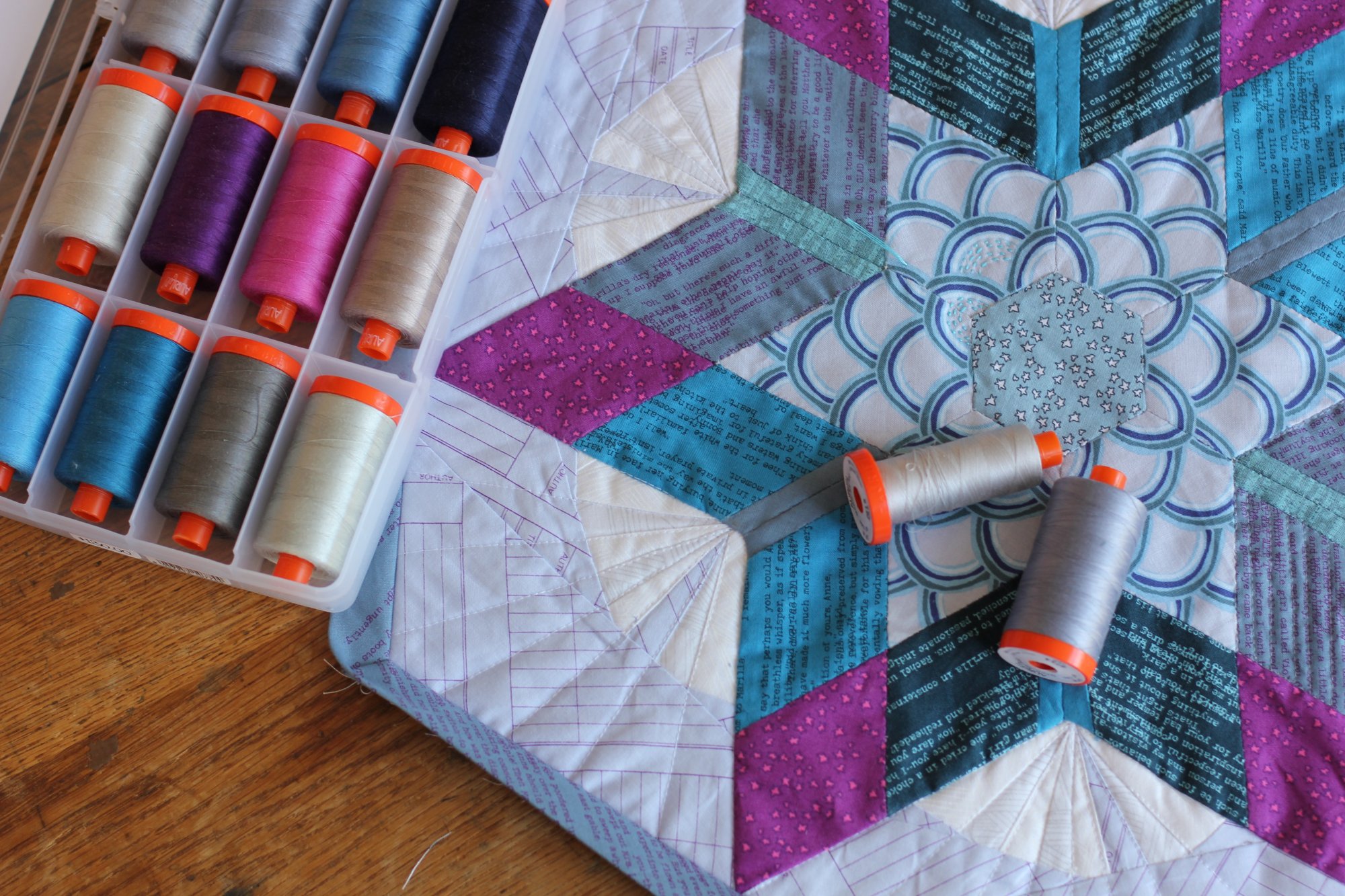 Reading Circle EPP Mini Quilt Kit