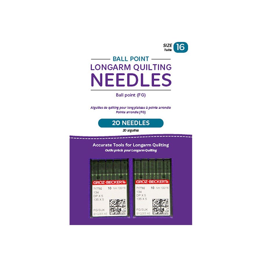 thumbnail image 2 of Organ Standard Longarm Quilting Needles For HandiQuilter - Ball... 2 of 12