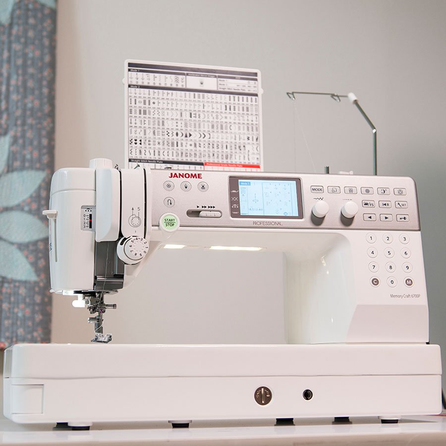 JANOME Memory Craft 6700P Professional Quilting and Sewing Machine