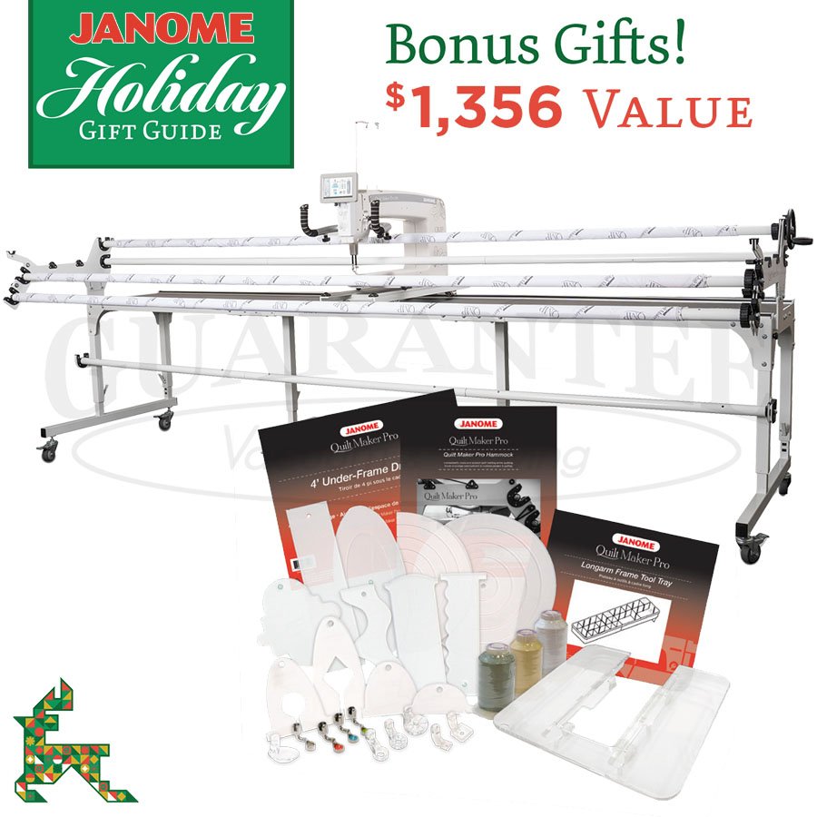 JANOME Quilt Maker Pro QMP 20 Longarm Quilting Machine
