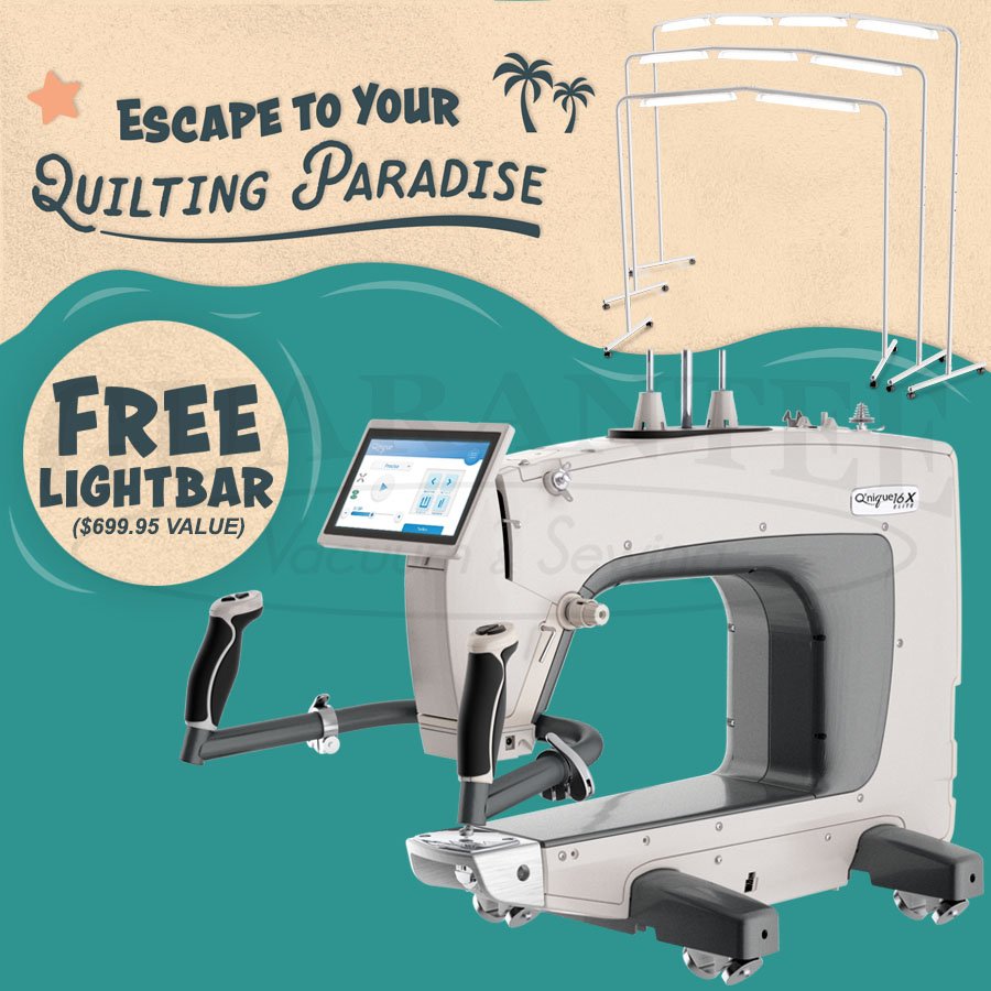 QNIQUE 16X Elite Longarm Quilting Machine