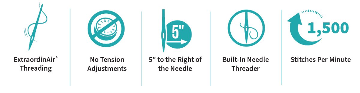 Baby Lock Euphoria Cover Stitch Machine