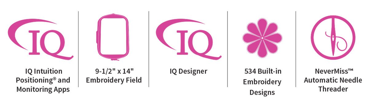 Baby Lock Meridian 2 Embroidery Machine features