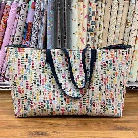 Quilted Fabric Shoulder Bag class - Jenny's Sewing Studio