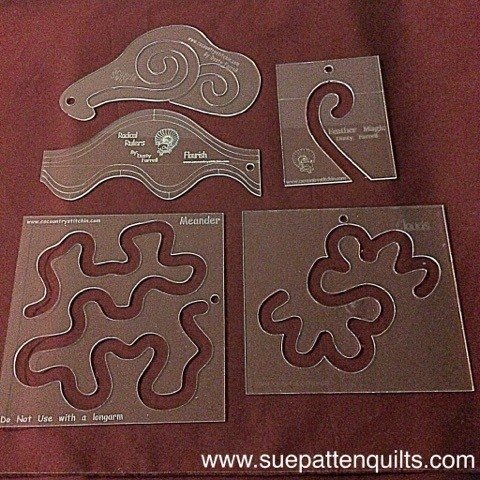 machine quilting rulers machine quilting rulers
