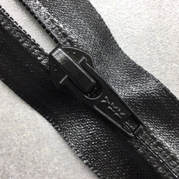 YKK #8 Coil Reverse Auto Lock Slider - Black