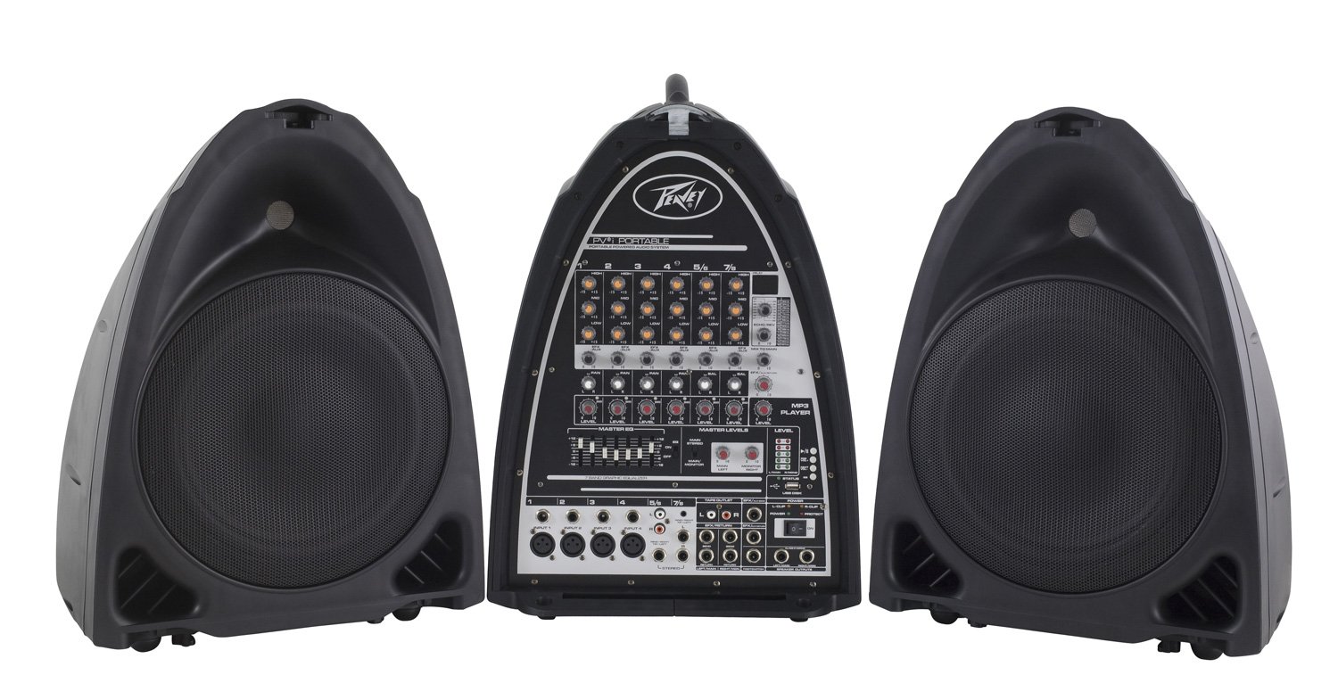peavey pvi portable pa system