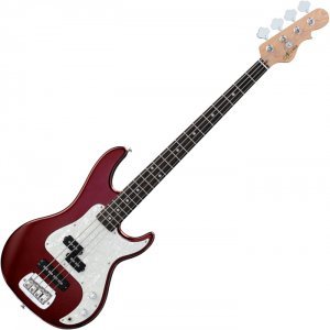 G&L Tribute SB2 Bass in Bordeaux Red Metallic - 6053471