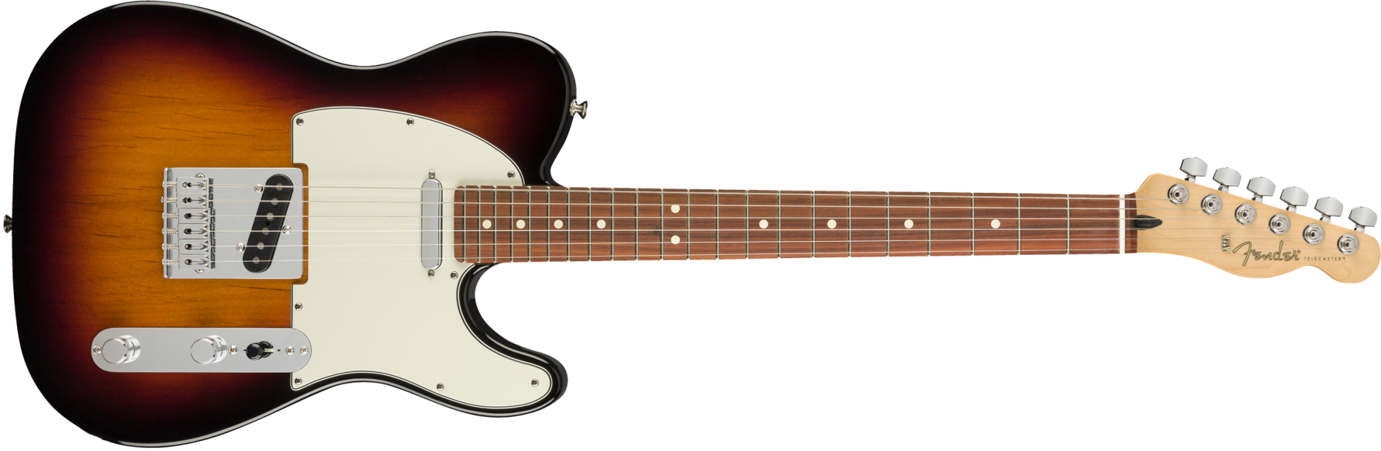 ギター Fender Player Telecaster, 3TS Fender Player Telecaster 3-Tone Sunburst Maple Fingerboard w