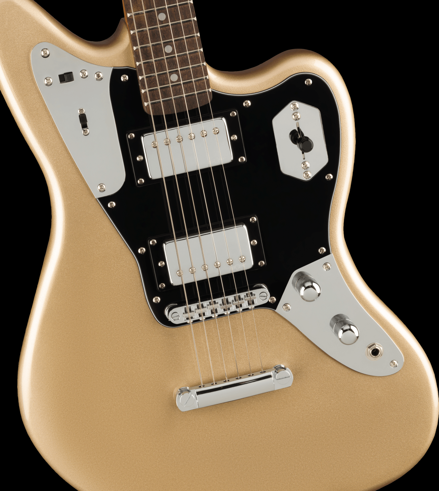 Squier Contemporary Jaguar HH ST - Black Pickguard - Shoreline