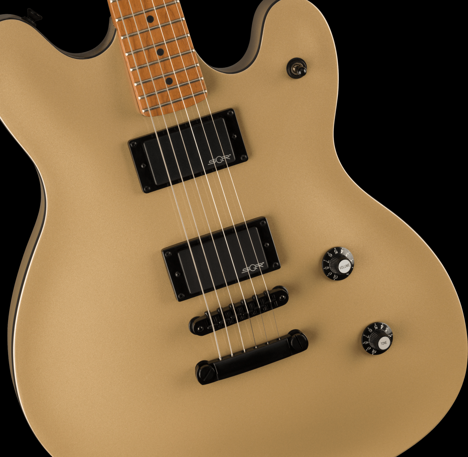 Squier Contemporary Active Starcaster 美品 Squier Contemporary Active Starcaster - Gunmetal Metallic