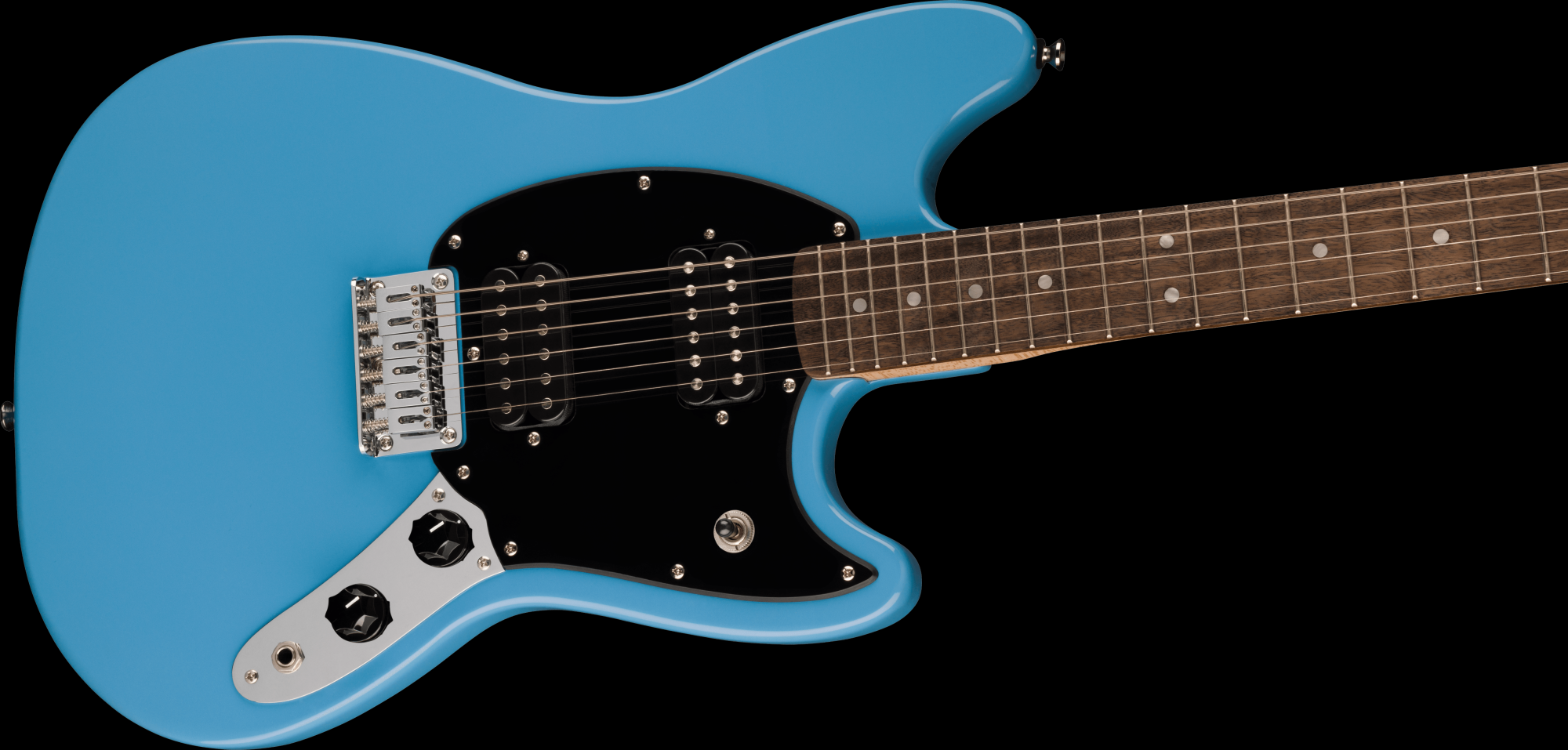 【美品】Squier Mustang California Blue Squier Sonic Mustang HH IL California Blue | USA