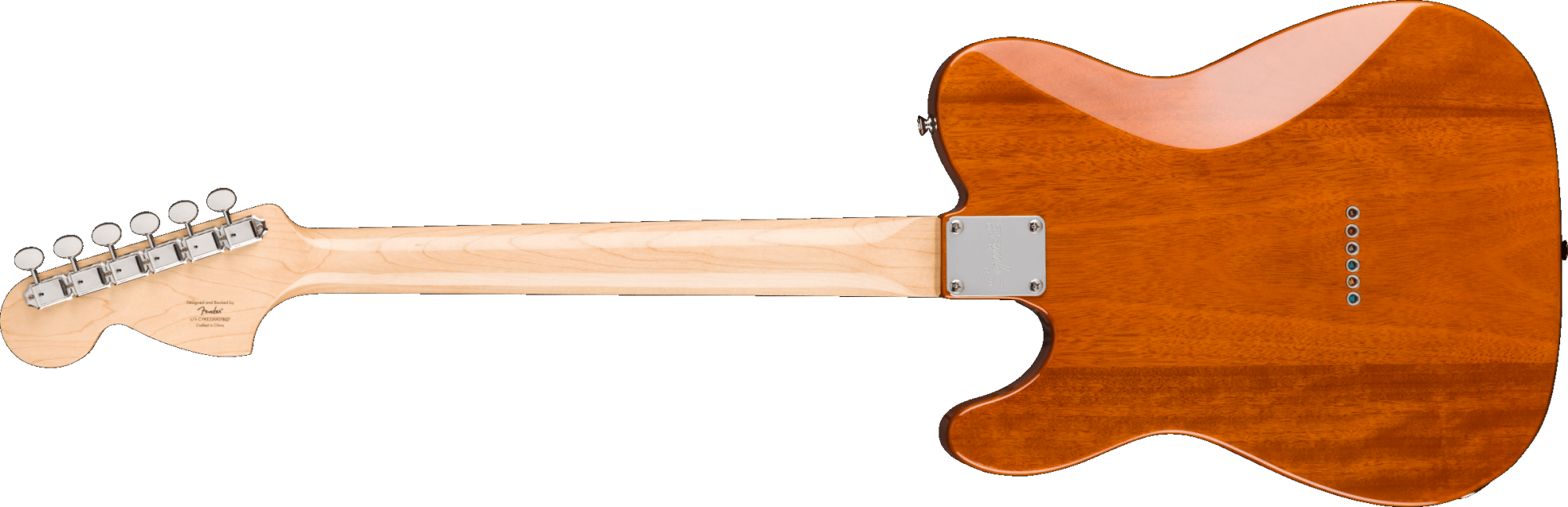 Squier Paranormal Esquire Deluxe - Black Pickguard - Mocha