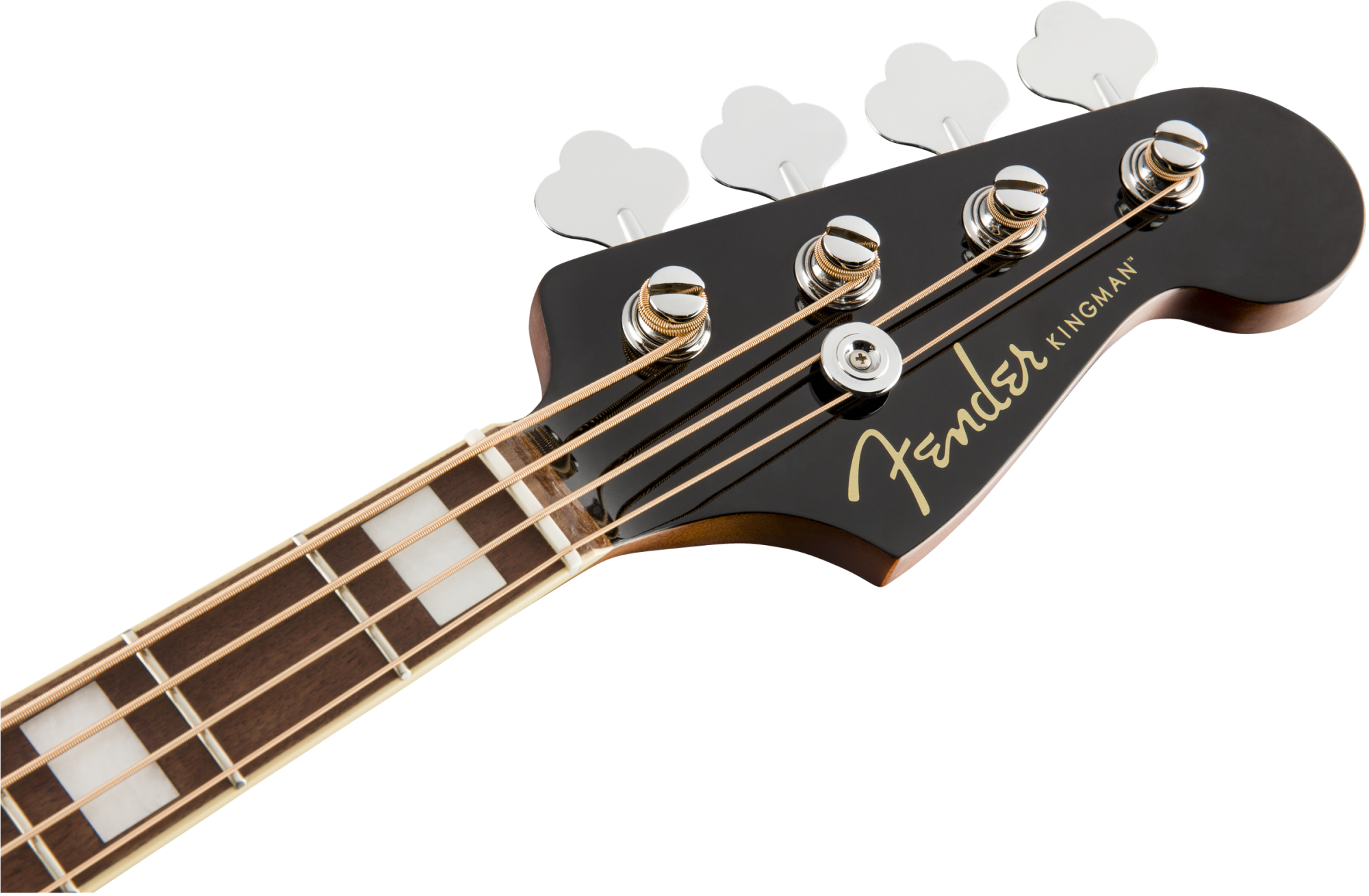 Fender Kingman Acoustic Bass - Walnut Fingerboard - Black V2