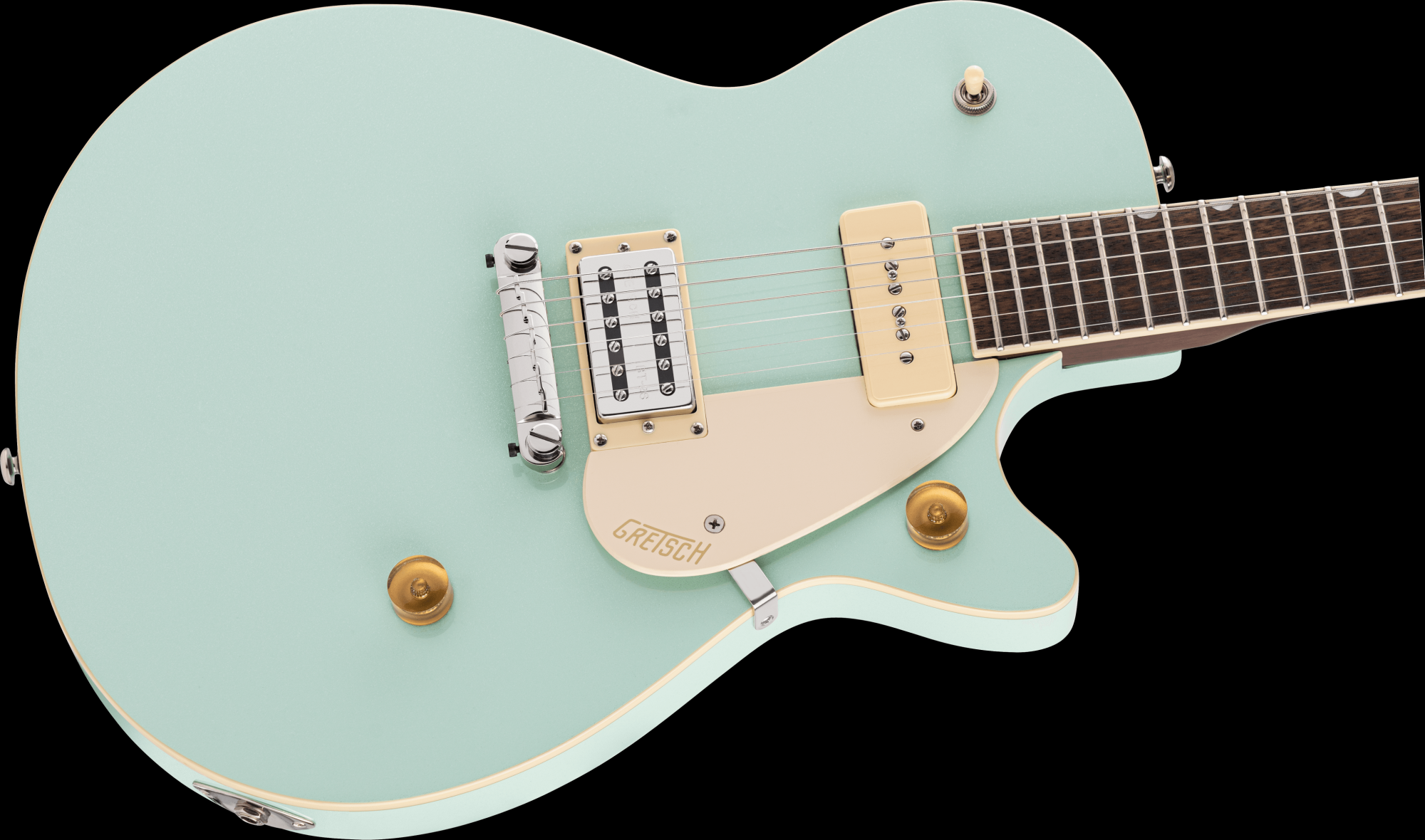Gretsch G2215-P90 Streamliner Junior Jet Club - Mint Metallic